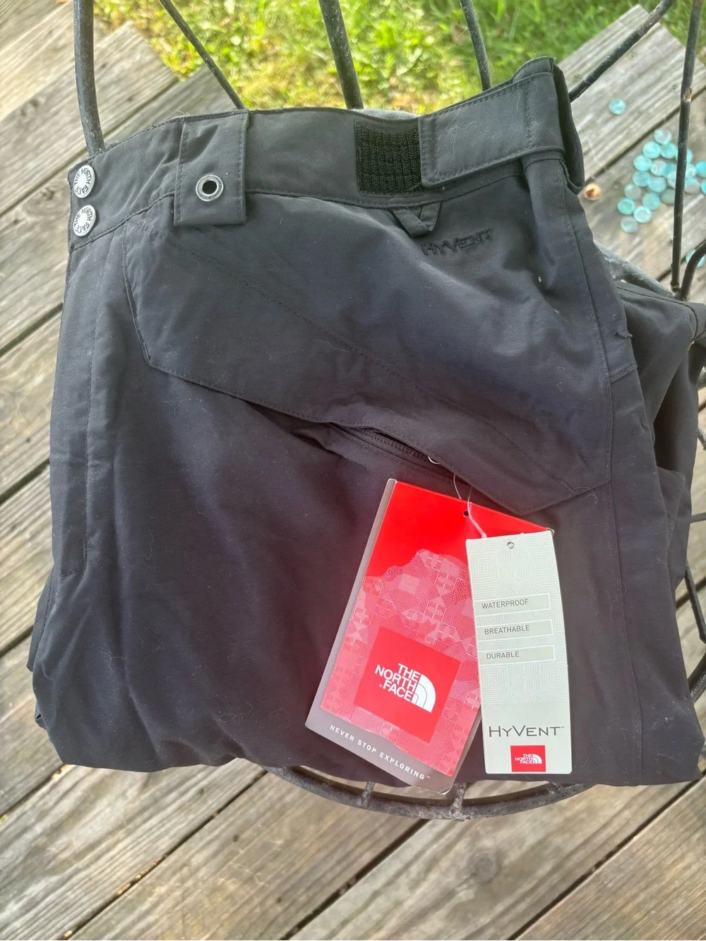 The North Face Men's Black HyVent Shell Pants